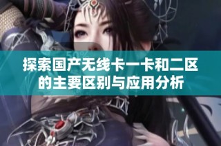 探索国产无线卡一卡和二区的主要区别与应用分析