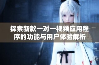 探索新款一对一视频应用程序的功能与用户体验解析