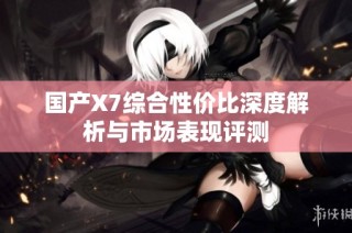 国产X7综合性价比深度解析与市场表现评测