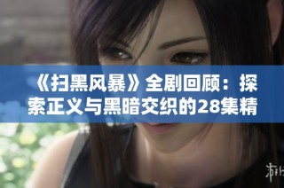 《扫黑风暴》全剧回顾：探索正义与黑暗交织的28集精彩剧情