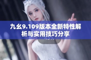 九幺9.109版本全新特性解析与实用技巧分享