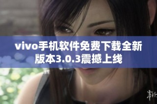 vivo手机软件免费下载全新版本3.0.3震撼上线