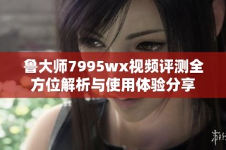 鲁大师7995wx视频评测全方位解析与使用体验分享