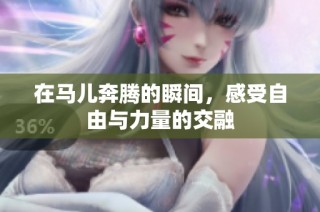 在马儿奔腾的瞬间，感受自由与力量的交融