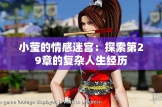 小莹的情感迷宫：探索第29章的复杂人生经历