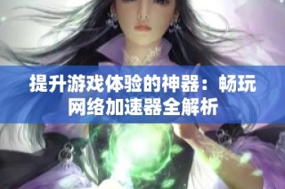 提升游戏体验的神器：畅玩网络加速器全解析