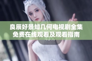 良辰好景知几何电视剧全集免费在线观看及观看指南