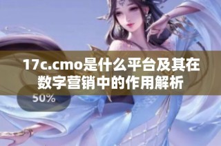17c.cmo是什么平台及其在数字营销中的作用解析