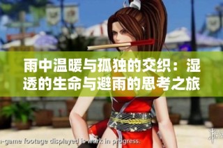 雨中温暖与孤独的交织：湿透的生命与避雨的思考之旅
