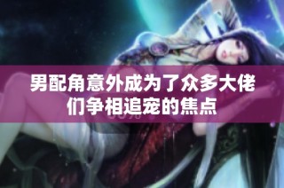 男配角意外成为了众多大佬们争相追宠的焦点
