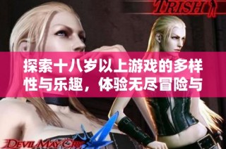 探索十八岁以上游戏的多样性与乐趣，体验无尽冒险与刺激挑战