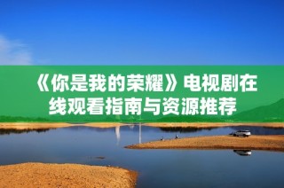 《你是我的荣耀》电视剧在线观看指南与资源推荐