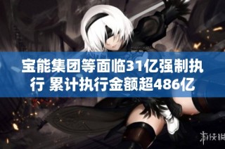 宝能集团等面临31亿强制执行 累计执行金额超486亿