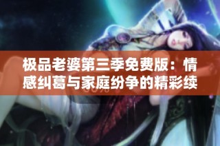 极品老婆第三季免费版：情感纠葛与家庭纷争的精彩续集
