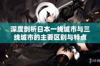 深度剖析日本一线城市与三线城市的主要区别与特点