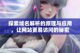 探索域名解析的原理与应用，让网站更易访问的秘密