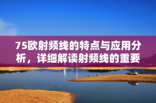 75欧射频线的特点与应用分析，详细解读射频线的重要性