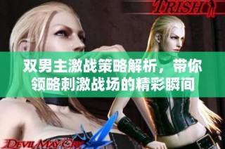 双男主激战策略解析，带你领略刺激战场的精彩瞬间