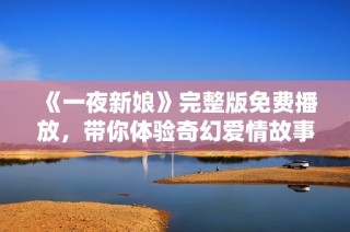 《一夜新娘》完整版免费播放，带你体验奇幻爱情故事！