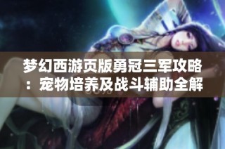 梦幻西游页版勇冠三军攻略：宠物培养及战斗辅助全解析