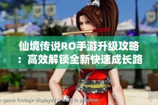 仙境传说RO手游升级攻略：高效解锁全新快速成长路线