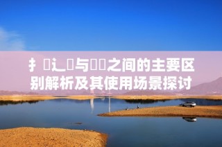 扌喿辶畐与畐畬之间的主要区别解析及其使用场景探讨