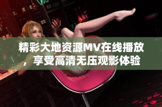 精彩大地资源MV在线播放，享受高清无压观影体验