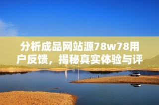 分析成品网站源78w78用户反馈，揭秘真实体验与评价
