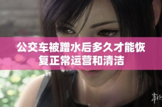 公交车被蹭水后多久才能恢复正常运营和清洁