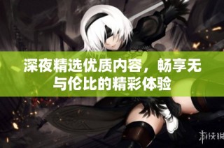 深夜精选优质内容，畅享无与伦比的精彩体验