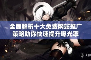 全面解析十大免费网站推广策略助你快速提升曝光率