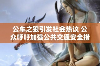 公车之狼引发社会热议 公众呼吁加强公共交通安全措施