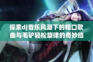 探索dj音乐风潮下的粗口歌曲与毛驴轻松旋律的奇妙结合