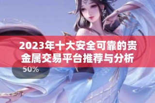 2023年十大安全可靠的贵金属交易平台推荐与分析
