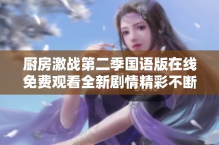 厨房激战第二季国语版在线免费观看全新剧情精彩不断等你来看