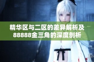 精华区与二区的差异解析及88888金三角的深度剖析