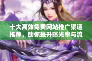 十大高效免费网站推广渠道推荐，助你提升曝光率与流量