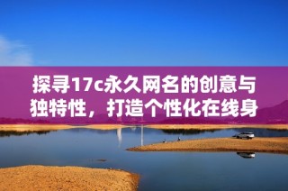 探寻17c永久网名的创意与独特性，打造个性化在线身份