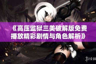 《高压监狱三美破解版免费播放精彩剧情与角色解析》