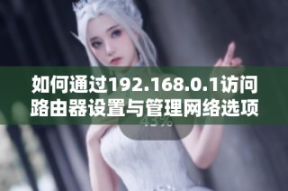 如何通过192.168.0.1访问路由器设置与管理网络选项