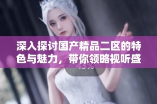 深入探讨国产精品二区的特色与魅力，带你领略视听盛宴