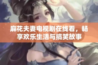麻花夫妻电视剧在线看，畅享欢乐生活与搞笑故事