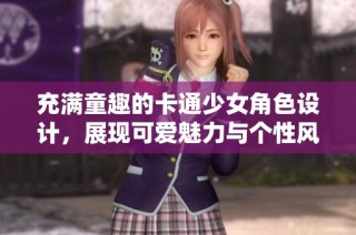 充满童趣的卡通少女角色设计，展现可爱魅力与个性风采