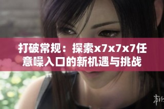 打破常规：探索x7x7x7任意噪入口的新机遇与挑战