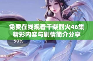免费在线观看干柴烈火46集精彩内容与剧情简介分享