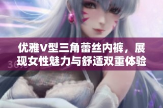 优雅V型三角蕾丝内裤，展现女性魅力与舒适双重体验