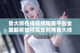 鲁大师在线视频观看平台全面解析如何高效利用鲁大师提升电脑性能
