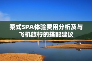 柔式SPA体验费用分析及与飞机旅行的搭配建议