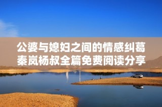 公婆与媳妇之间的情感纠葛秦岚杨叔全篇免费阅读分享