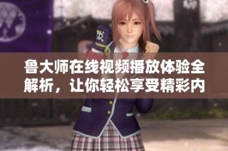 鲁大师在线视频播放体验全解析，让你轻松享受精彩内容